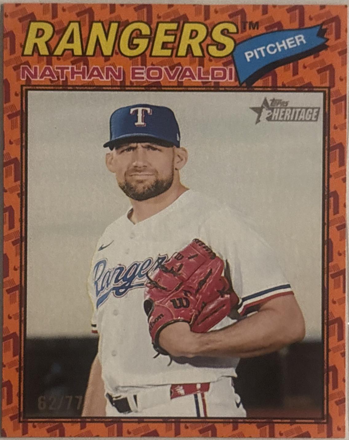 Nathan Eovaldi [Color Of The Year Orange] #40