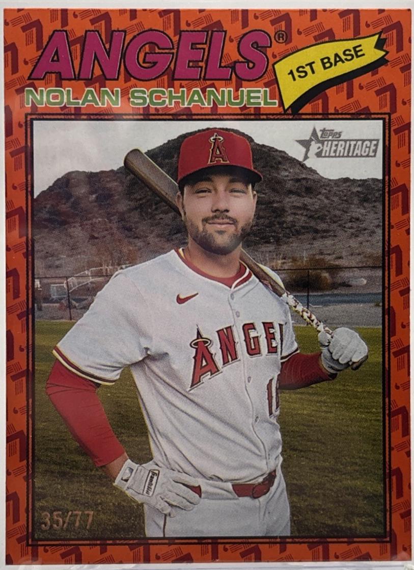 Nolan Schanuel [Color Of The Year Orange] #117