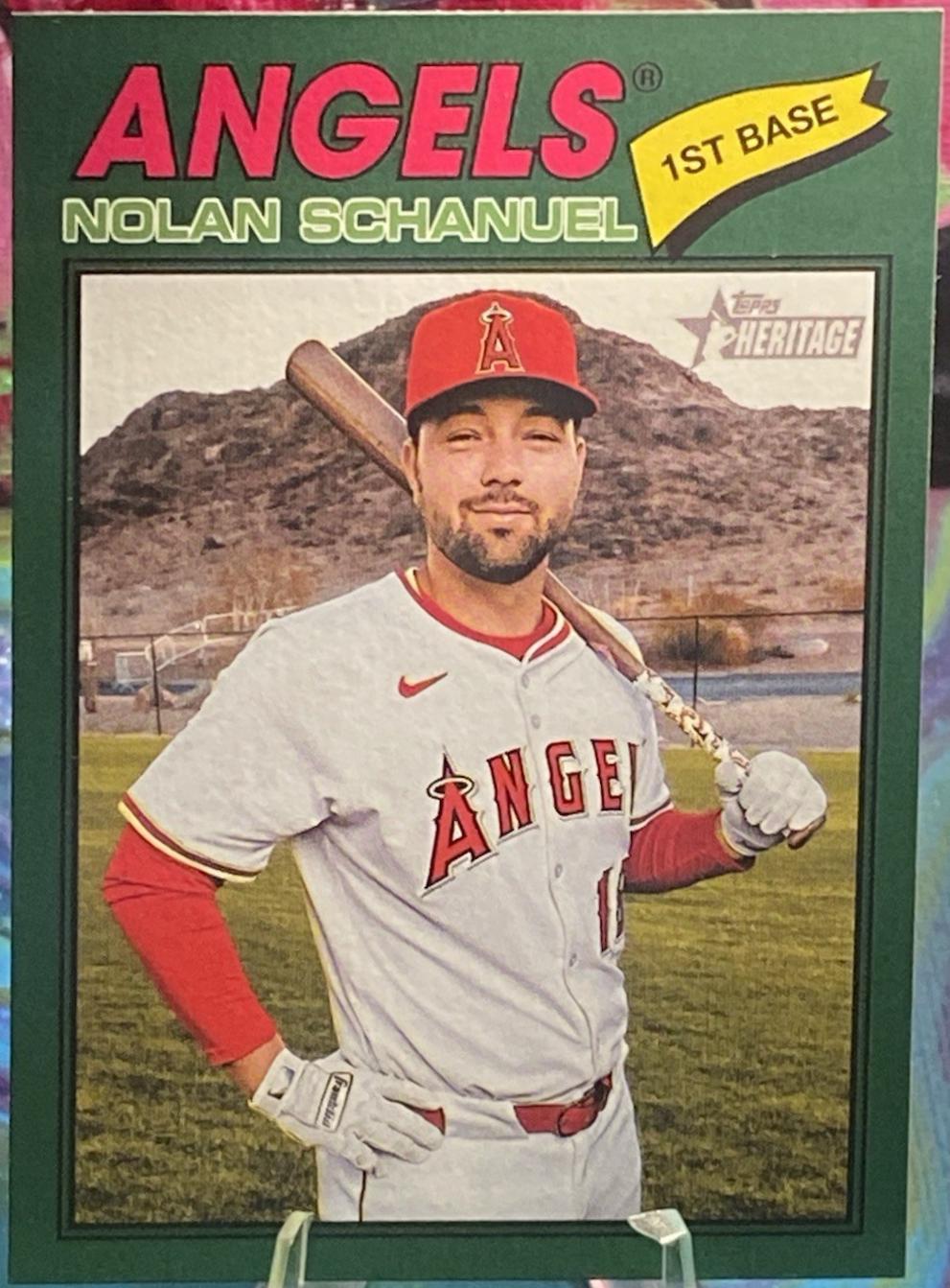 Nolan Schanuel [Dark Green Bordered] #117