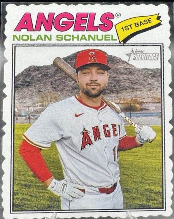 Nolan Schanuel [Deckle Edge] #117