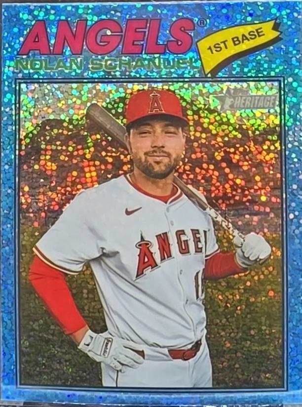 Nolan Schanuel [Light Blue Sparkle Chrome] #117