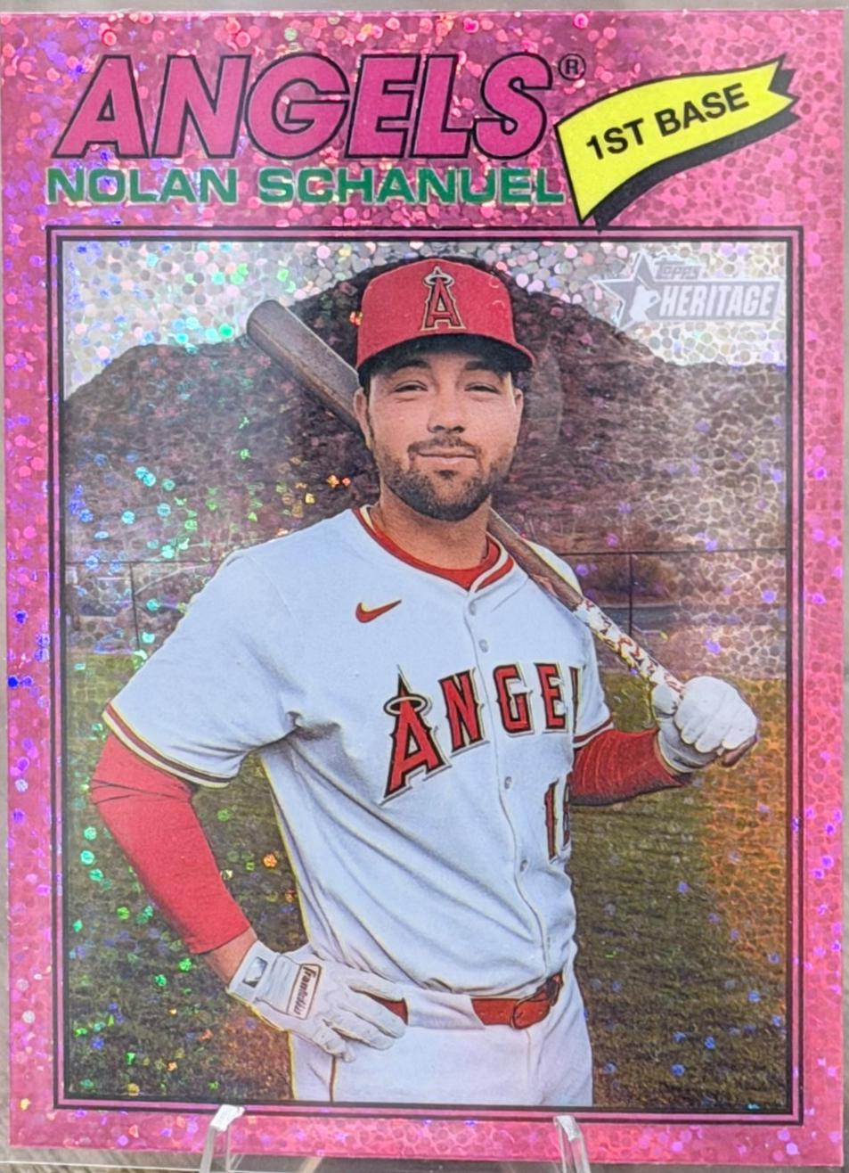 Nolan Schanuel [Pink Sparkle Chrome] #117