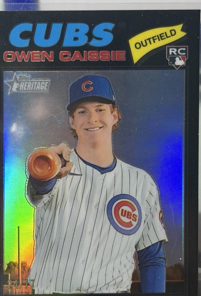 Owen Caissie [Black Bordered Chrome] #88