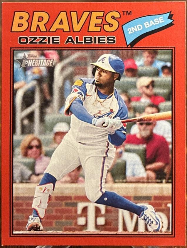 Ozzie Albies [Red Bordered] #264