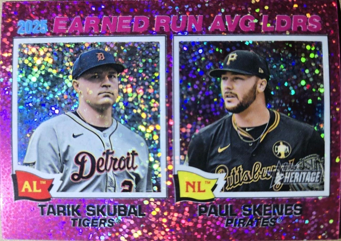 Paul Skenes / Tarik Skubal [Pink Sparkle Chrome] #7