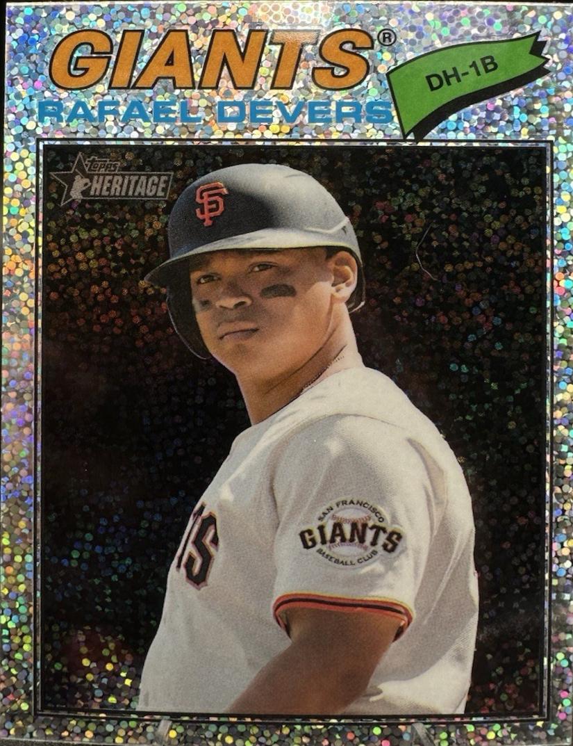 Rafael Devers [Silver Sparkle Chrome] #62
