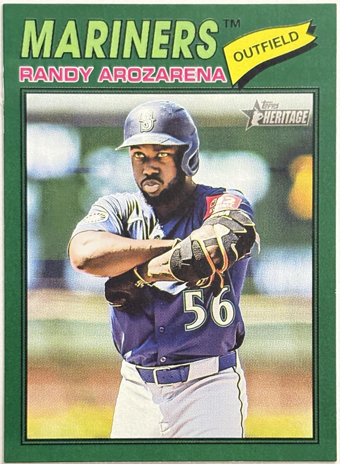 Randy Arozarena [Dark Green Bordered] #286