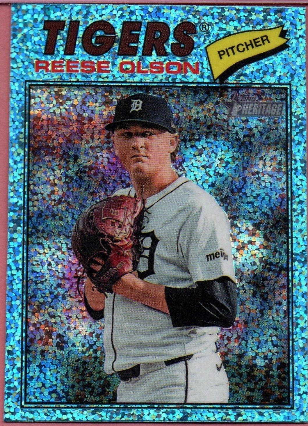 Reese Olson [Light Blue Sparkle Chrome] #71