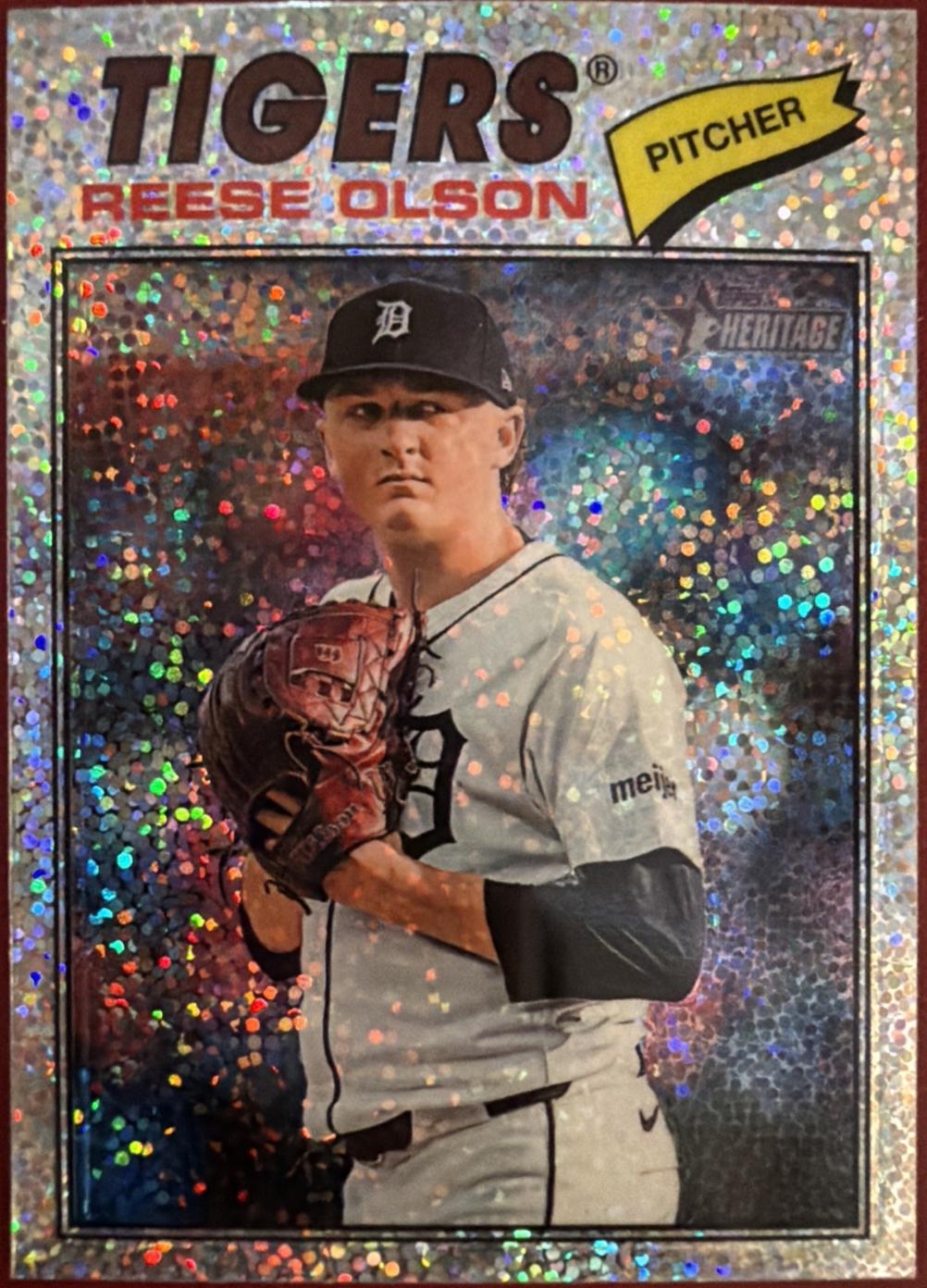 Reese Olson [Silver Sparkle Chrome] #71