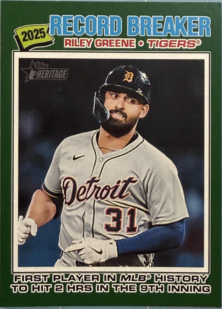 Riley Greene [Dark Green Bordered] #234