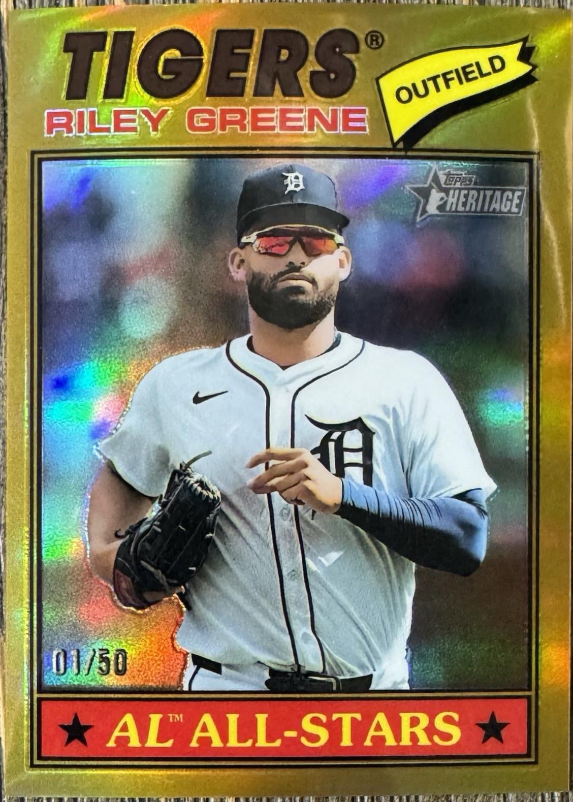 Riley Greene [Gold Bordered Chrome] #152