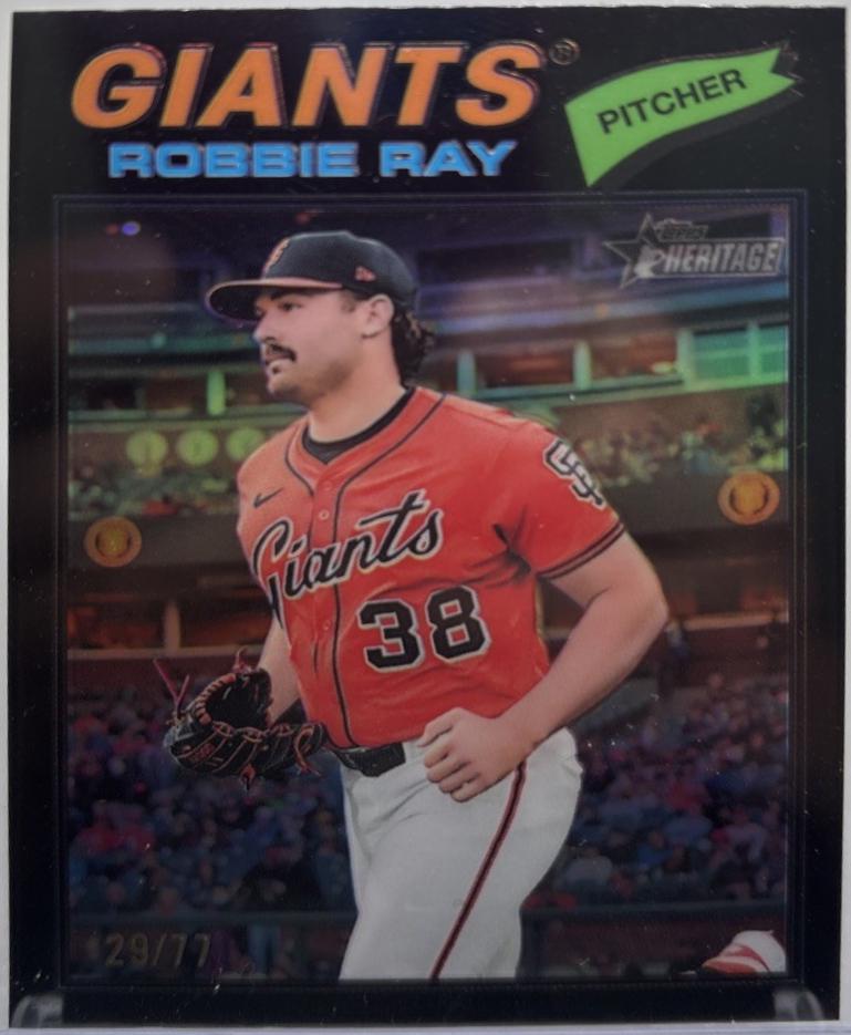 Robbie Ray [Black Bordered Chrome] #111