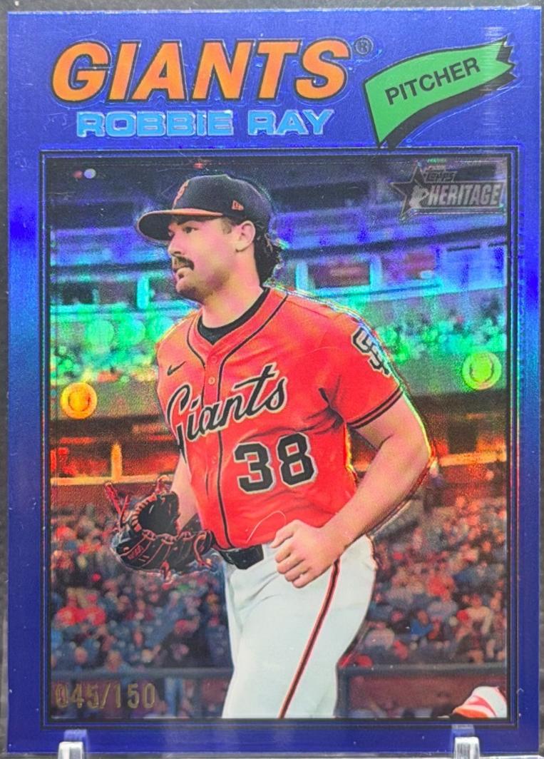 Robbie Ray [Blue Bordered Chrome] #111