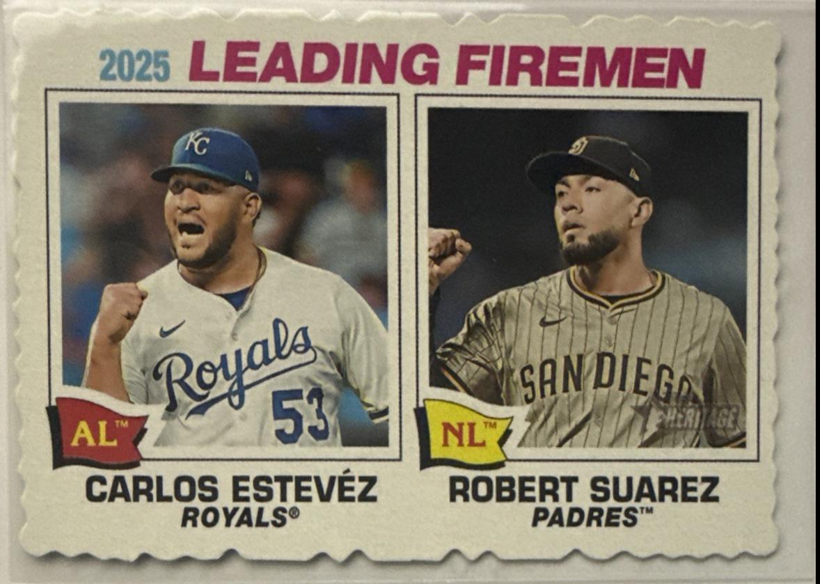 Robert Suarez / Carlos Estevez [Deckle Edge] #8