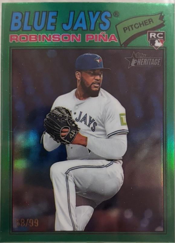 Robinson Pina [Green Bordered Chrome] #315