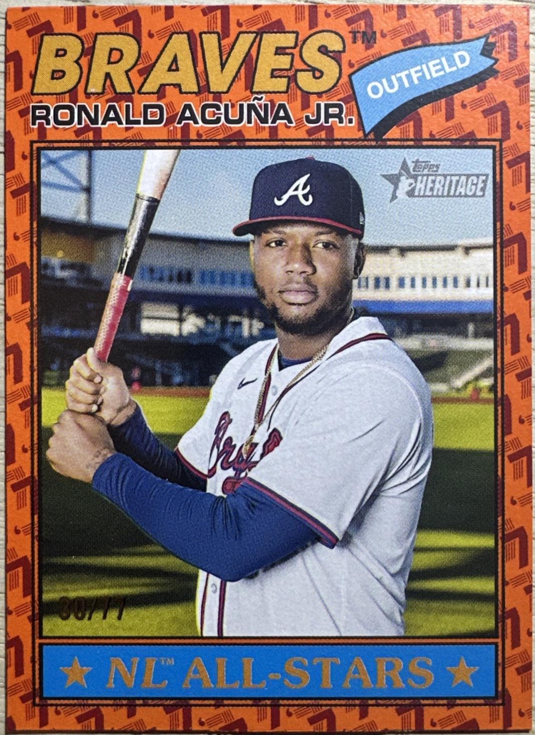 Ronald Acuna Jr. [Color Of The Year Orange] #55