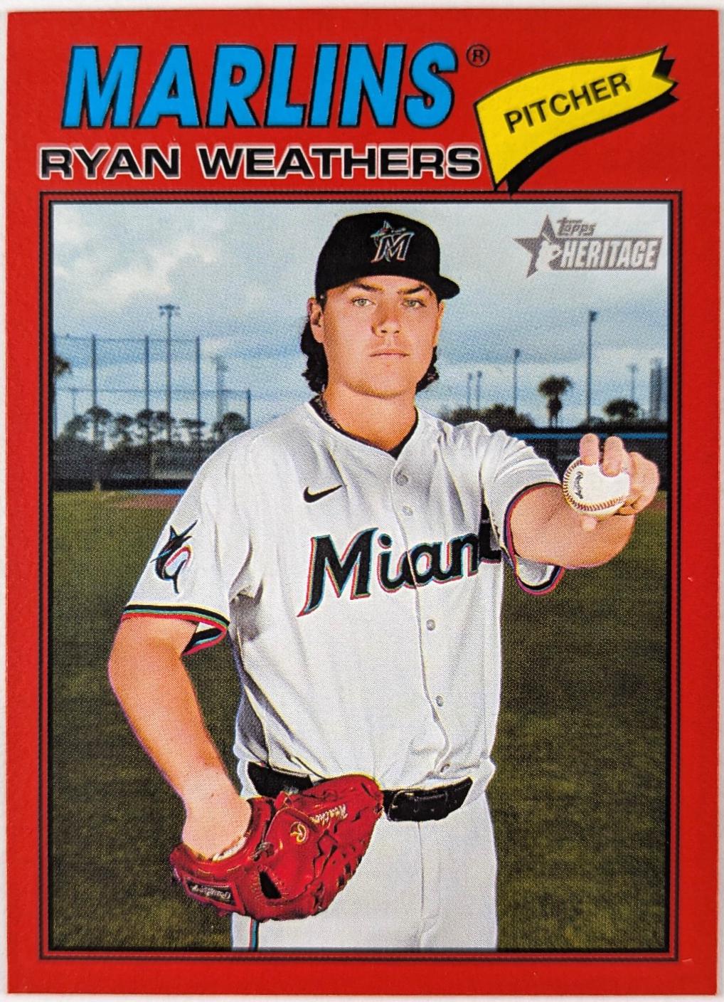 Ryan Weathers [Red Bordered] #307