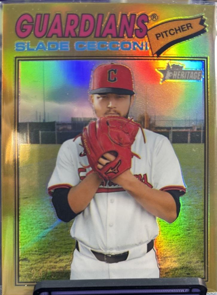 Slade Cecconi [Gold Bordered Chrome] #87