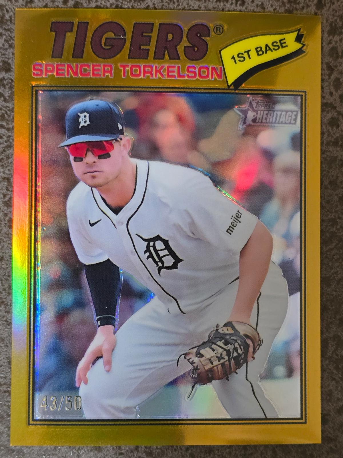 Spencer Torkelson [Gold Bordered Chrome] #106
