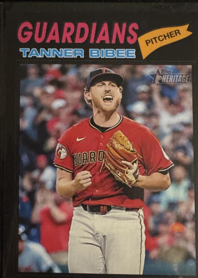 Tanner Bibee [Dark Gray Bordered] #74