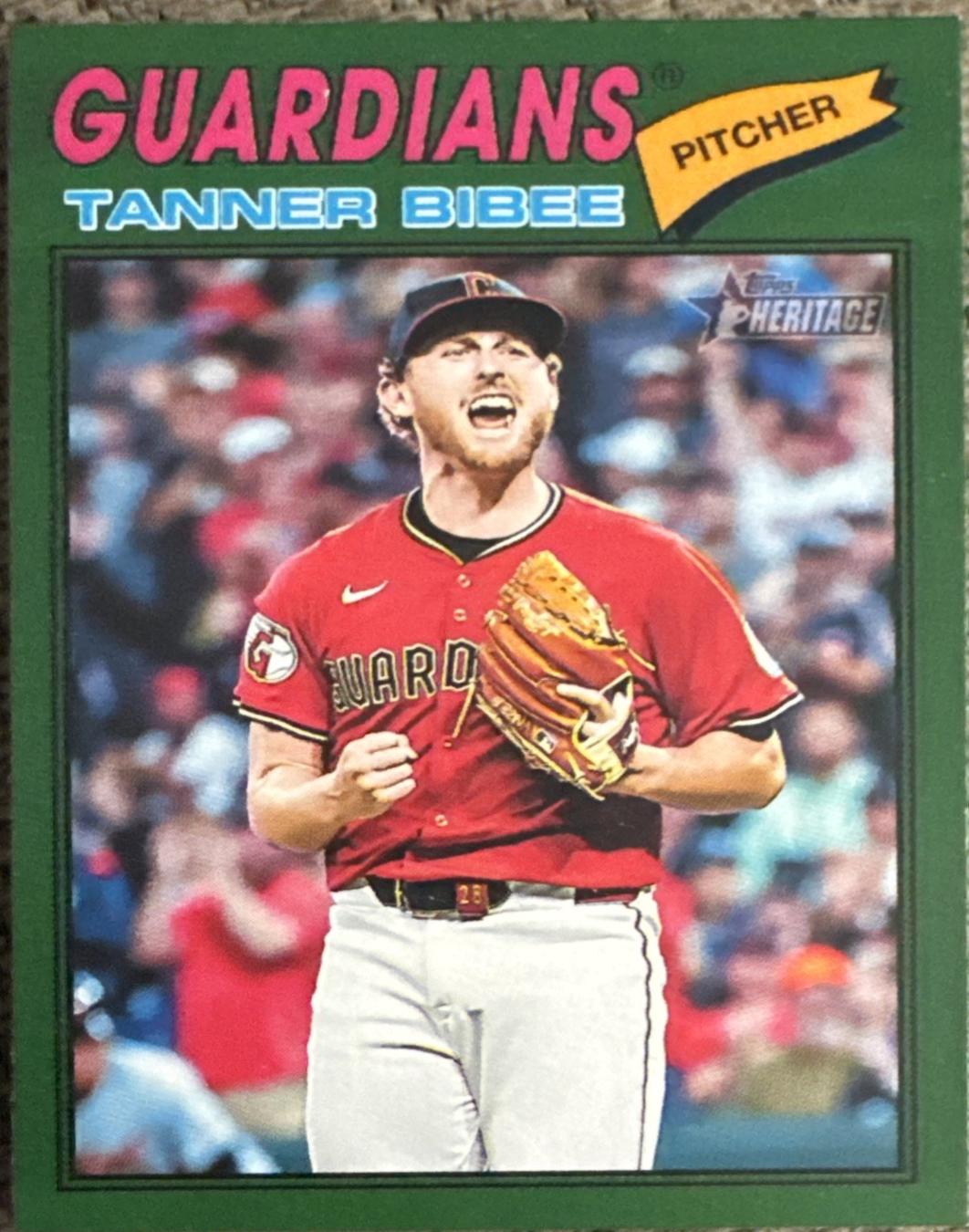 Tanner Bibee [Green Bordered Chrome] #74