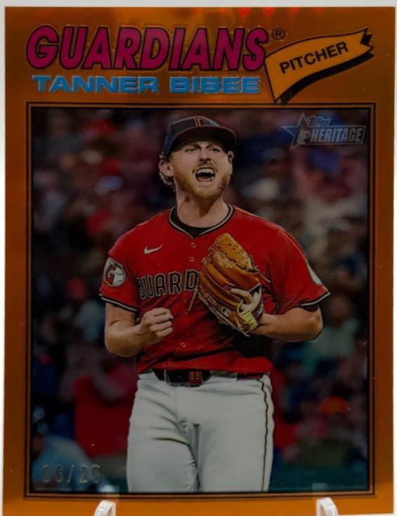 Tanner Bibee [Orange Bordered Chrome] #74