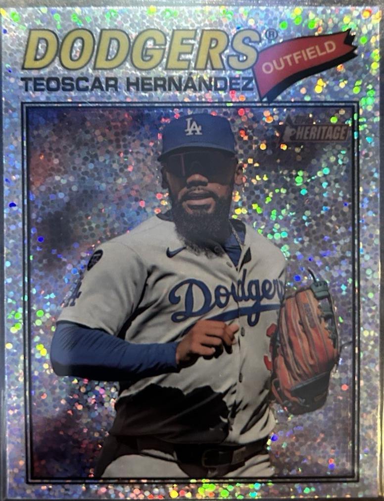 Teoscar Hernandez [Silver Sparkle Chrome] #93