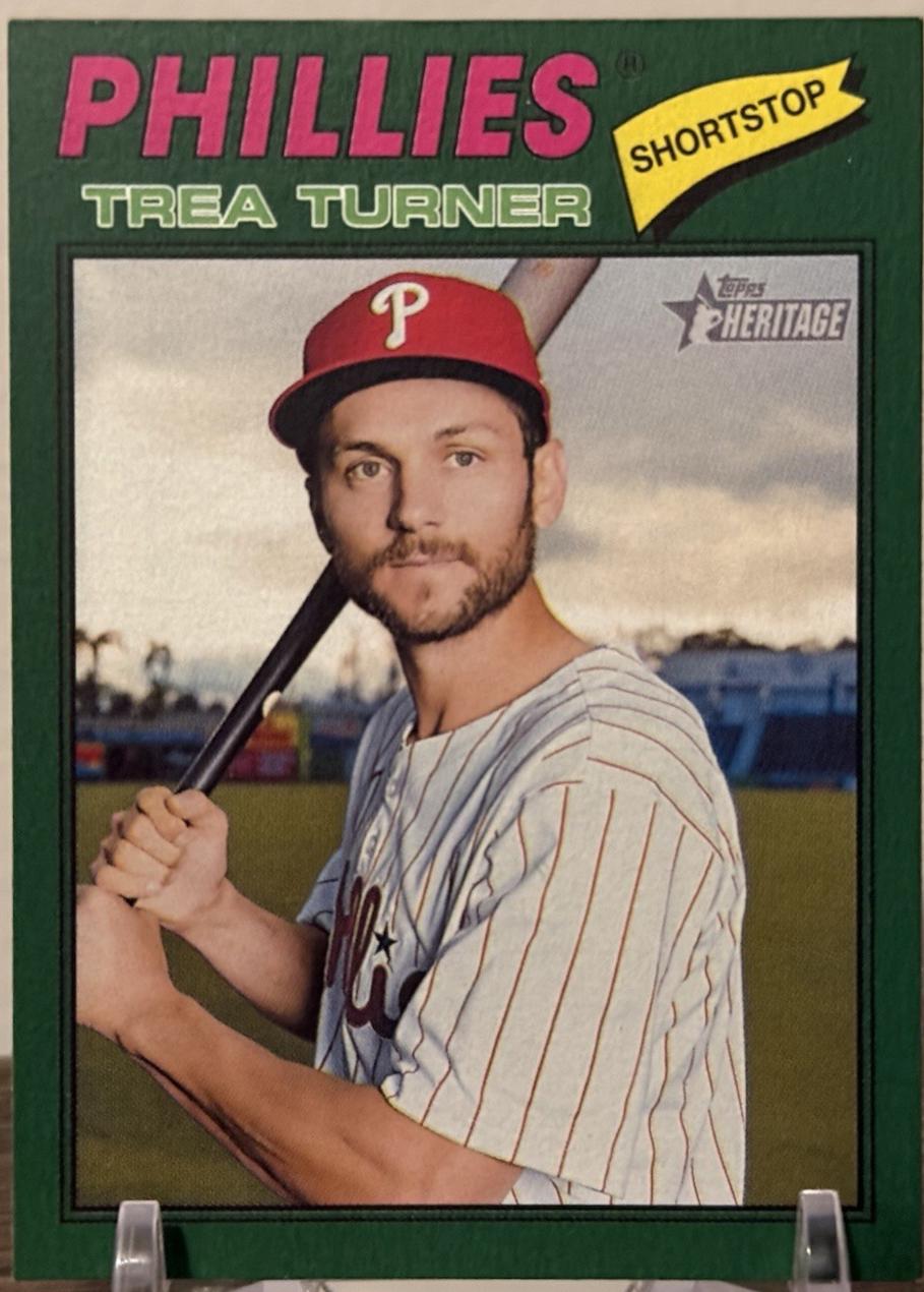 Trea Turner [Dark Green Bordered] #183