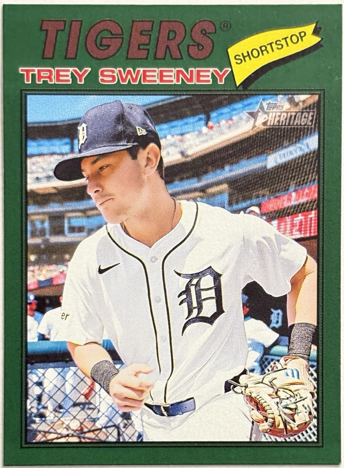 Trey Sweeney [Dark Green Bordered] #203