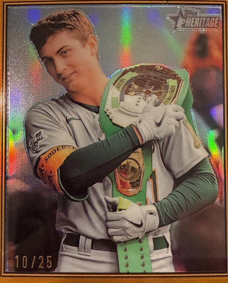 Tyler Soderstrom [Orange Bordered Chrome] #101
