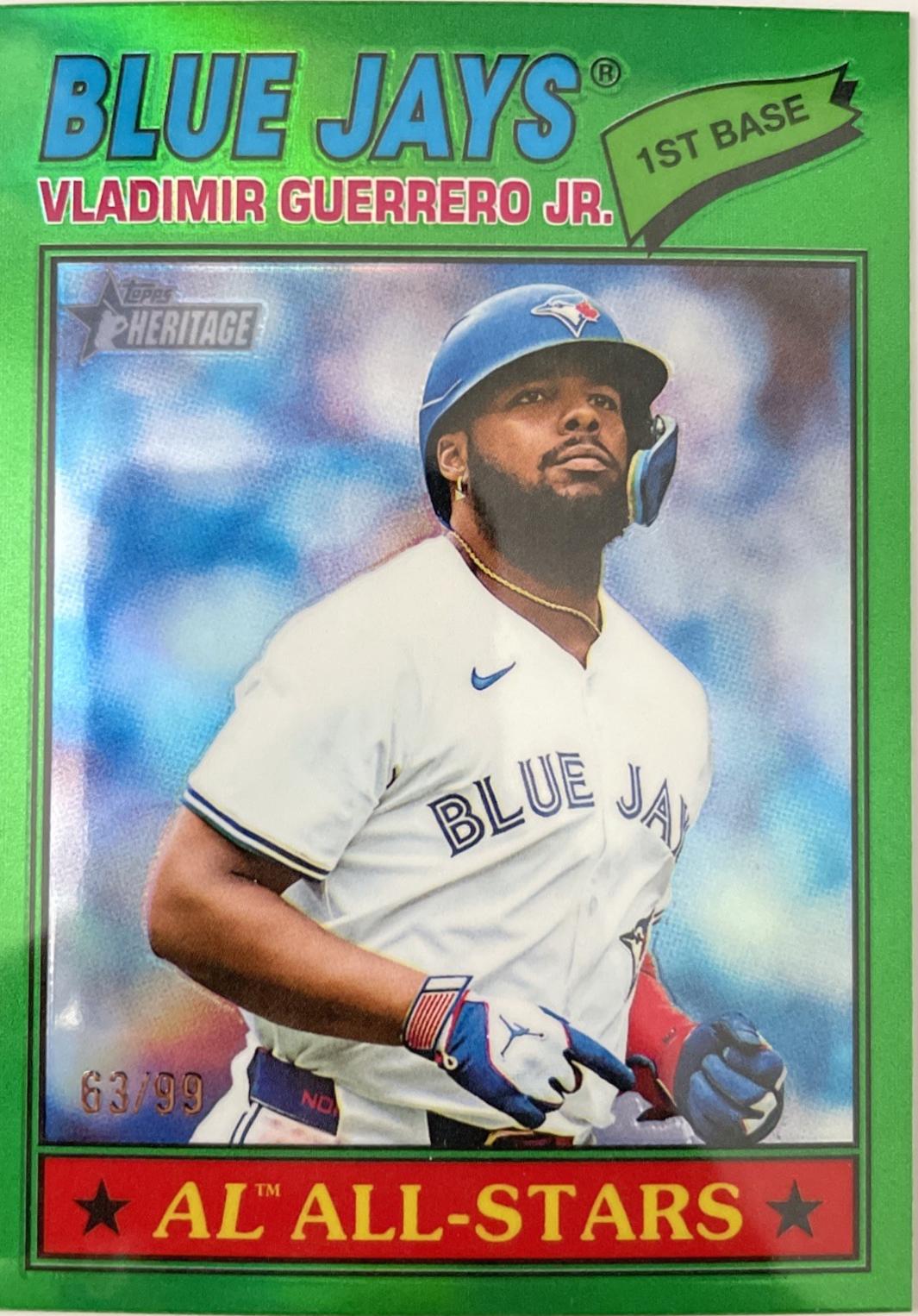 Vladimir Guerrero Jr. [Green Bordered Chrome] #46
