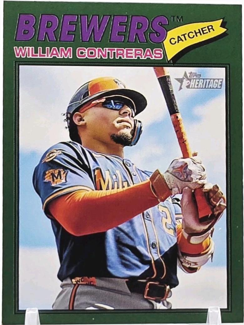 William Contreras [Dark Green Bordered] #214