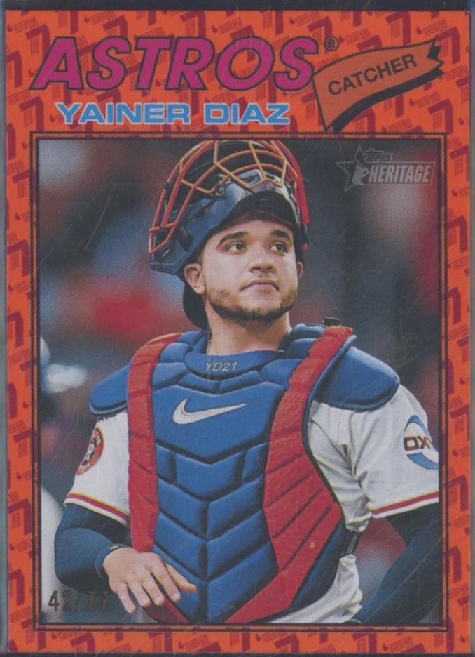 Yainer Diaz [Color Of The Year Orange] #219
