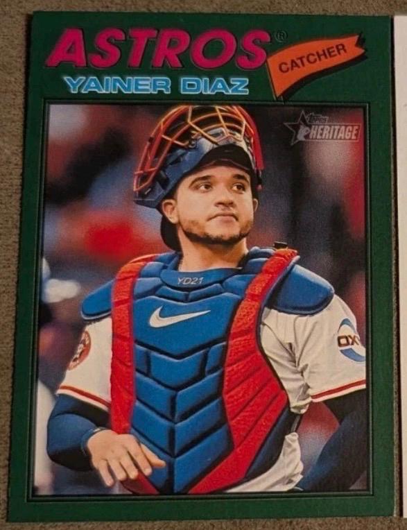 Yainer Diaz [Dark Green Bordered] #219