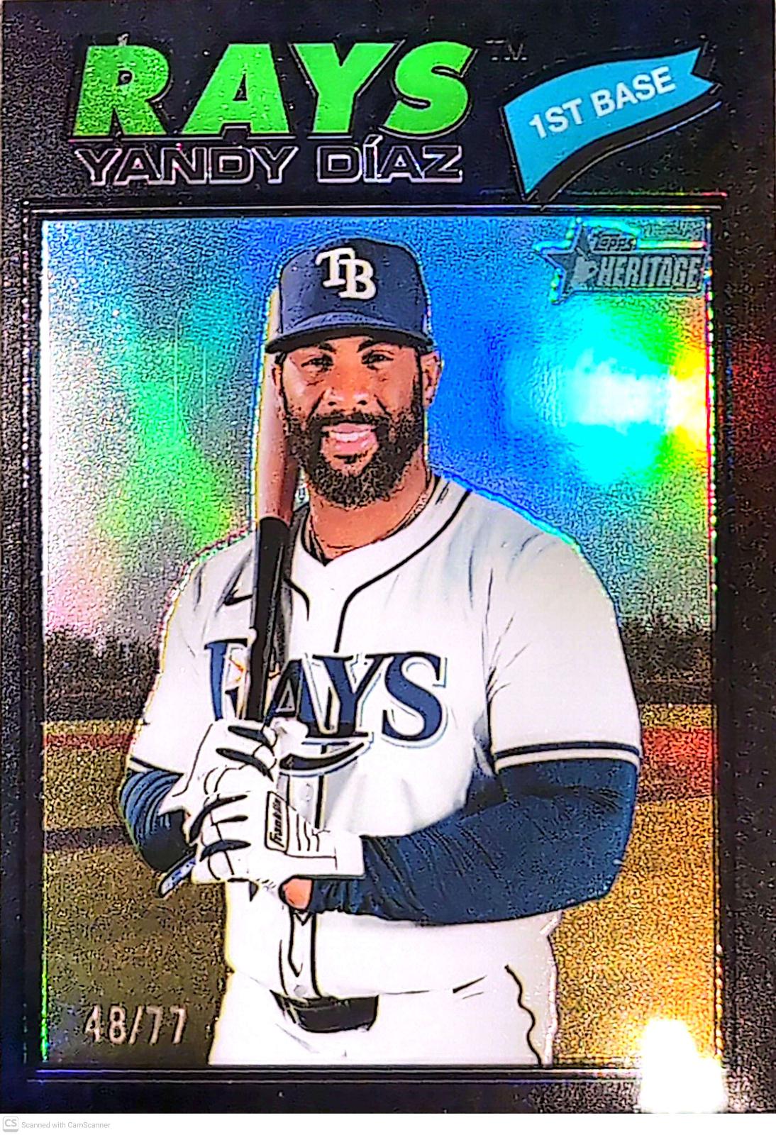Yandy Diaz [Black Bordered Chrome] #47