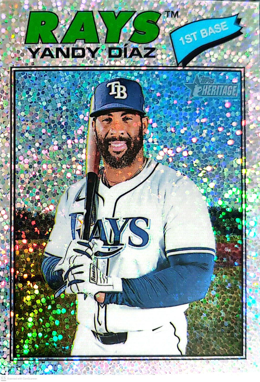 Yandy Diaz [Silver Sparkle Chrome] #47