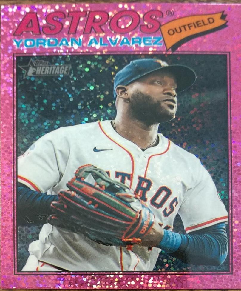 Yordan Alvarez [Pink Sparkle Chrome] #25