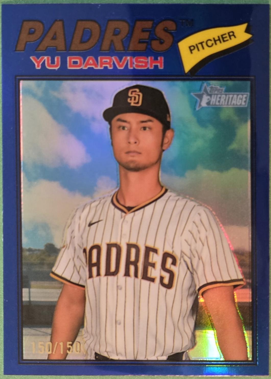 Yu Darvish [Blue Bordered Chrome] #120