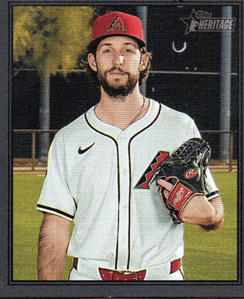 Zac Gallen [Dark Gray Bordered] #254
