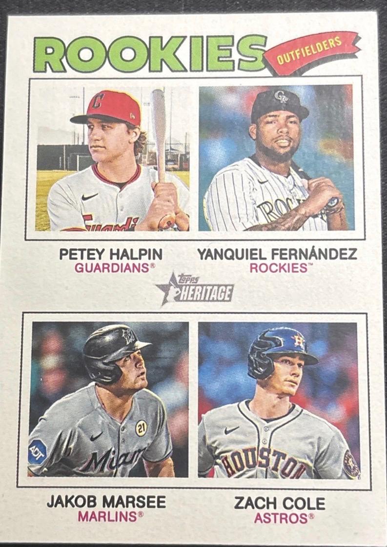 Zach Cole / Jakob Marsee / Yanquiel Fernandez / Petey Halpin #392