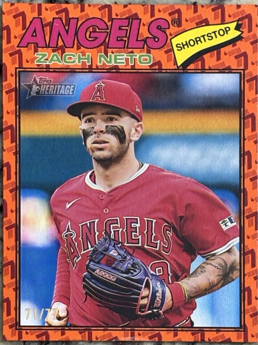 Zach Neto [Color Of The Year Orange] #188