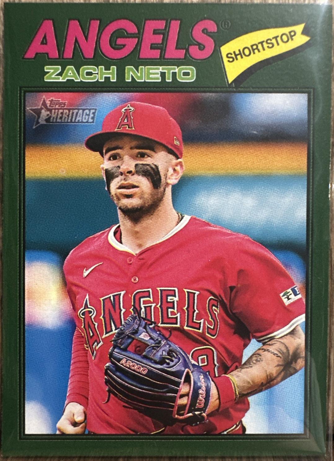 Zach Neto [Dark Green Bordered] #188