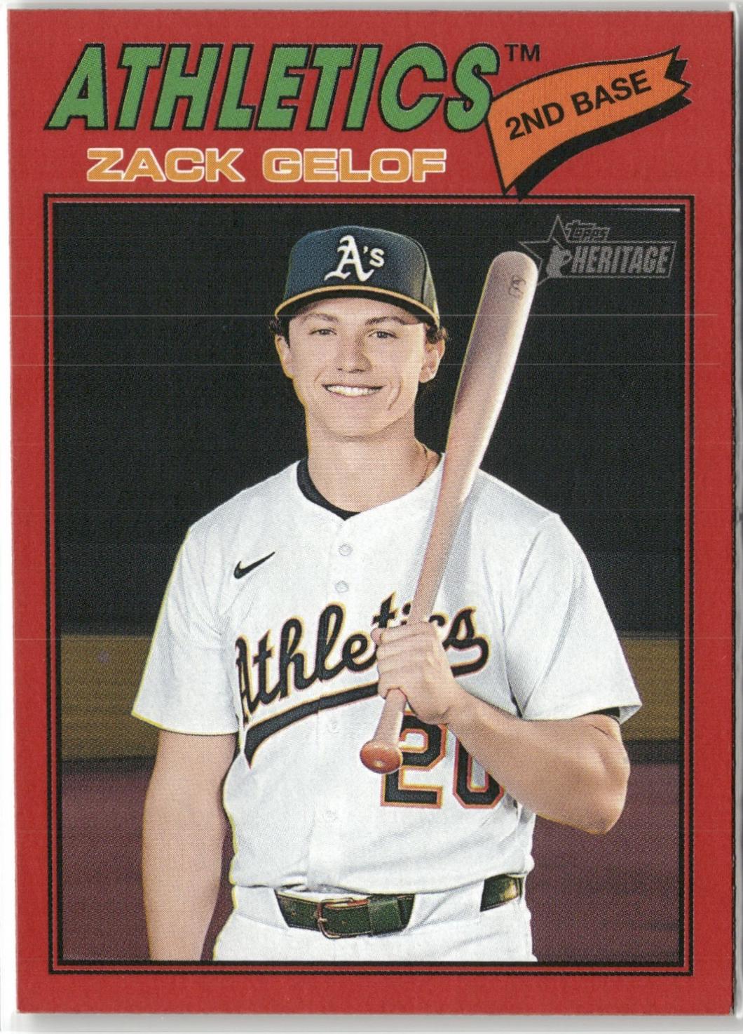 Zack Gelof [Red Bordered] #186