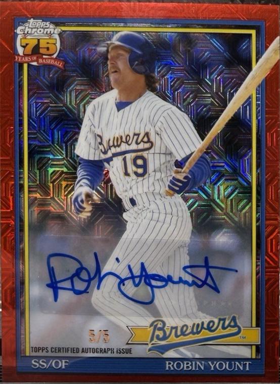 Robin Yount [Red Autograph] #91C-68