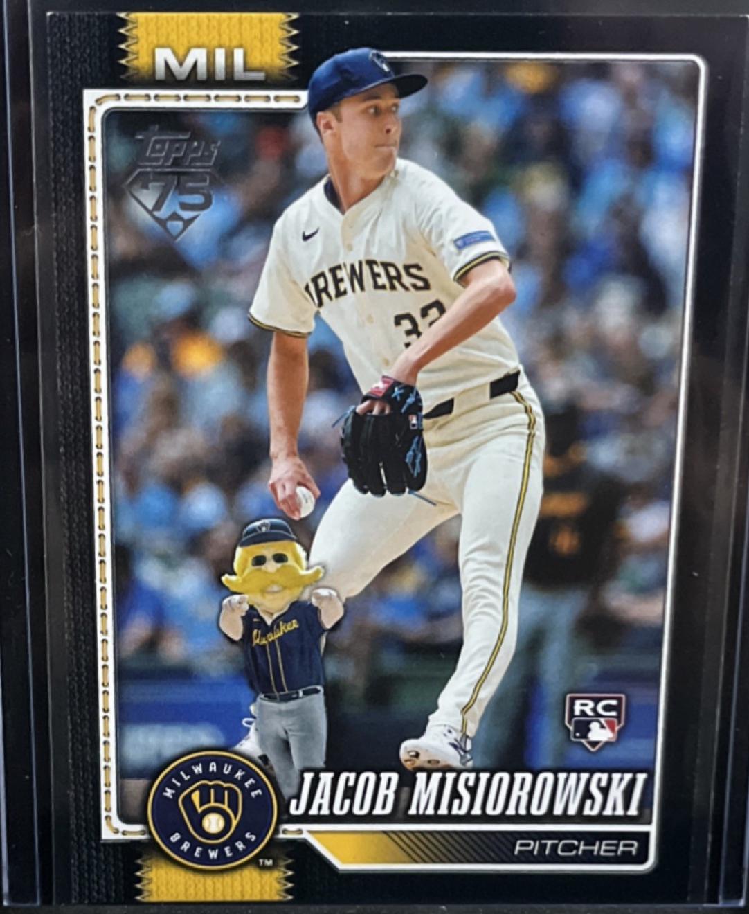 Jacob Misiorowski [Black Hidden Mascot] #10