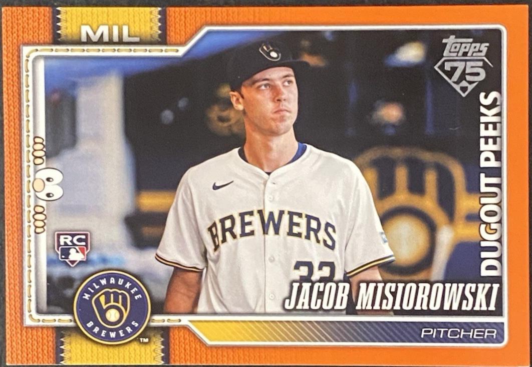 Jacob Misiorowski [Orange Dugout Peeks] #10