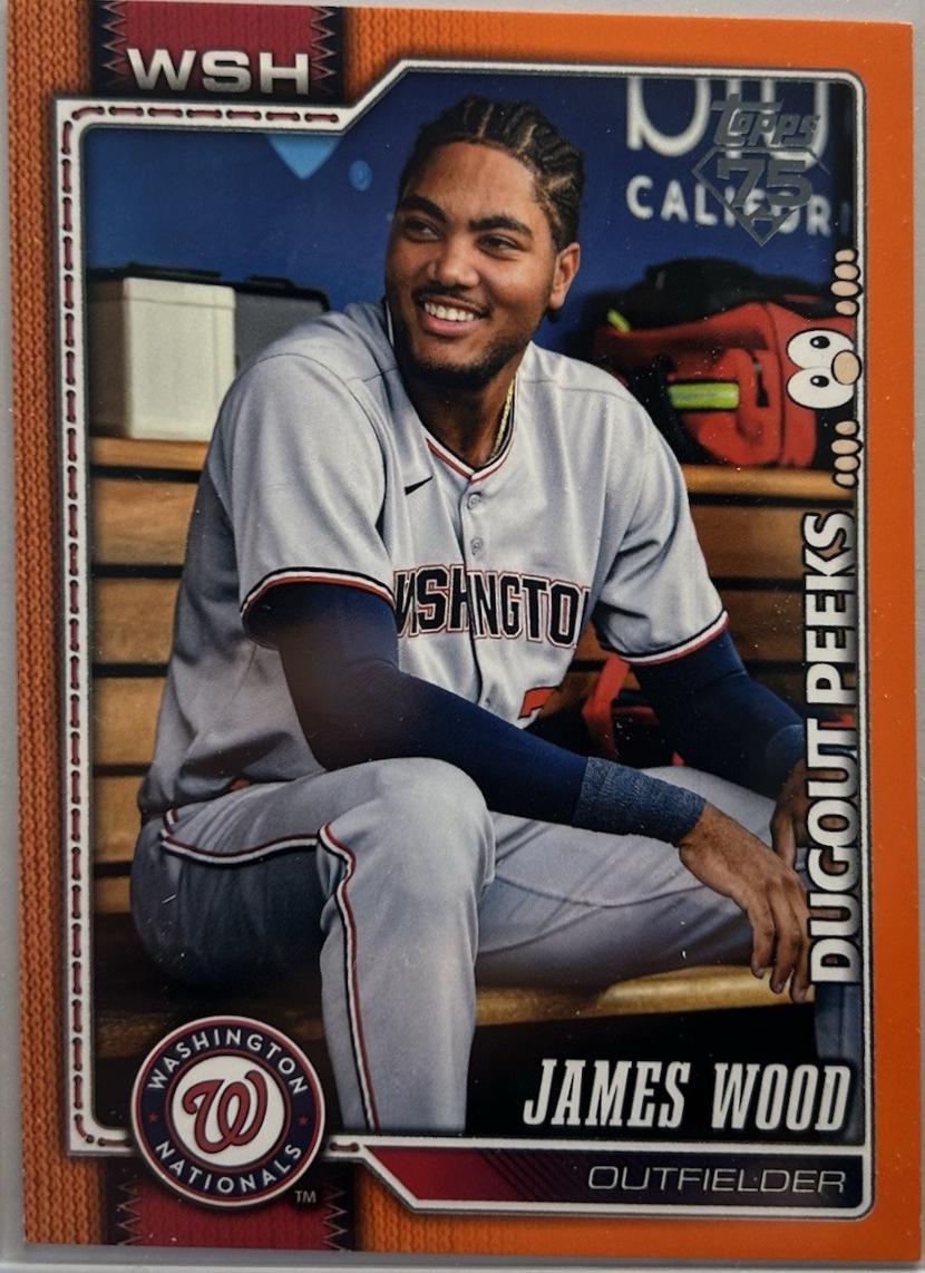 James Wood [Orange Dugout Peeks] #349