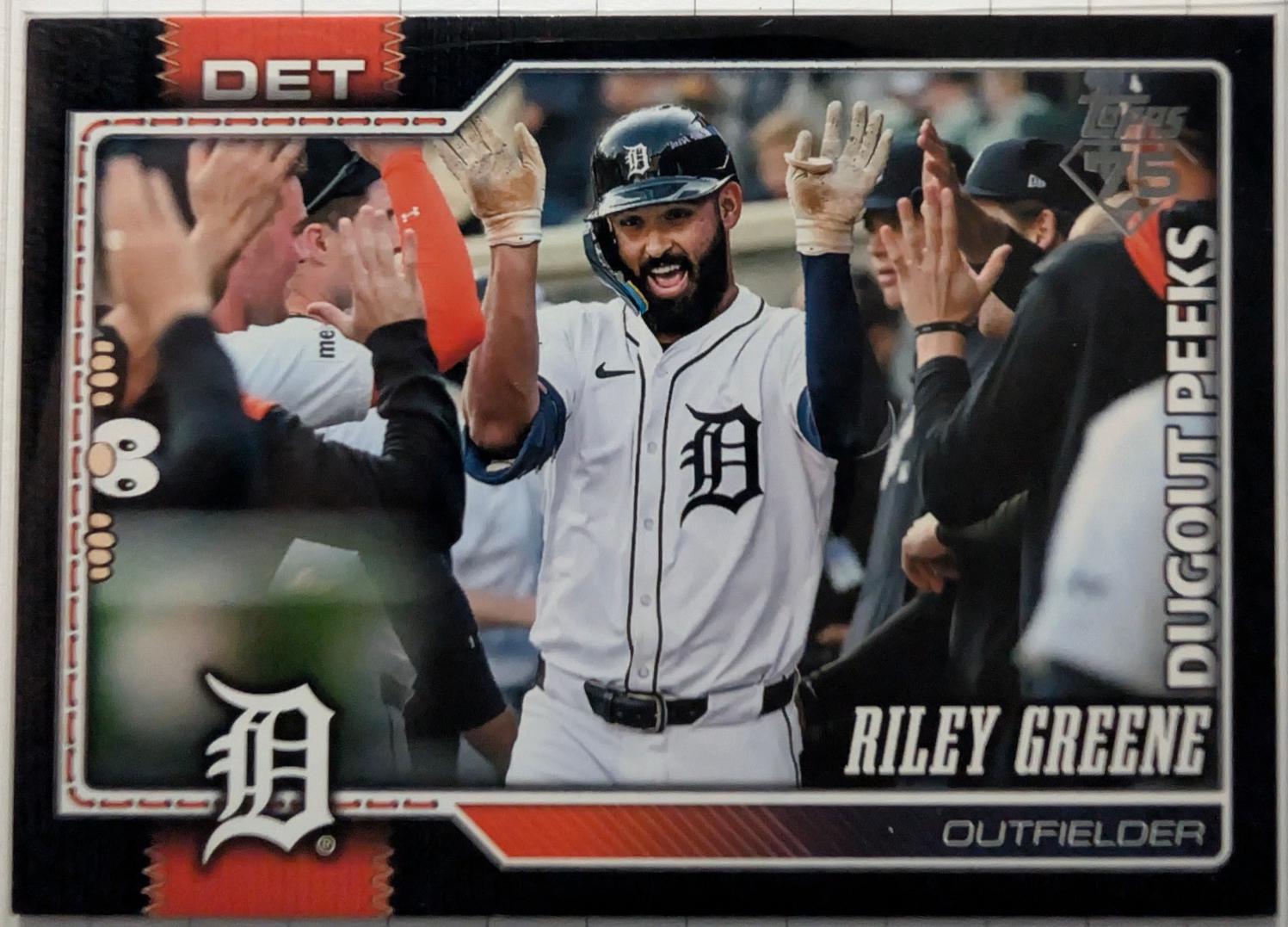 Riley Greene [Black Dugout Peeks] #209