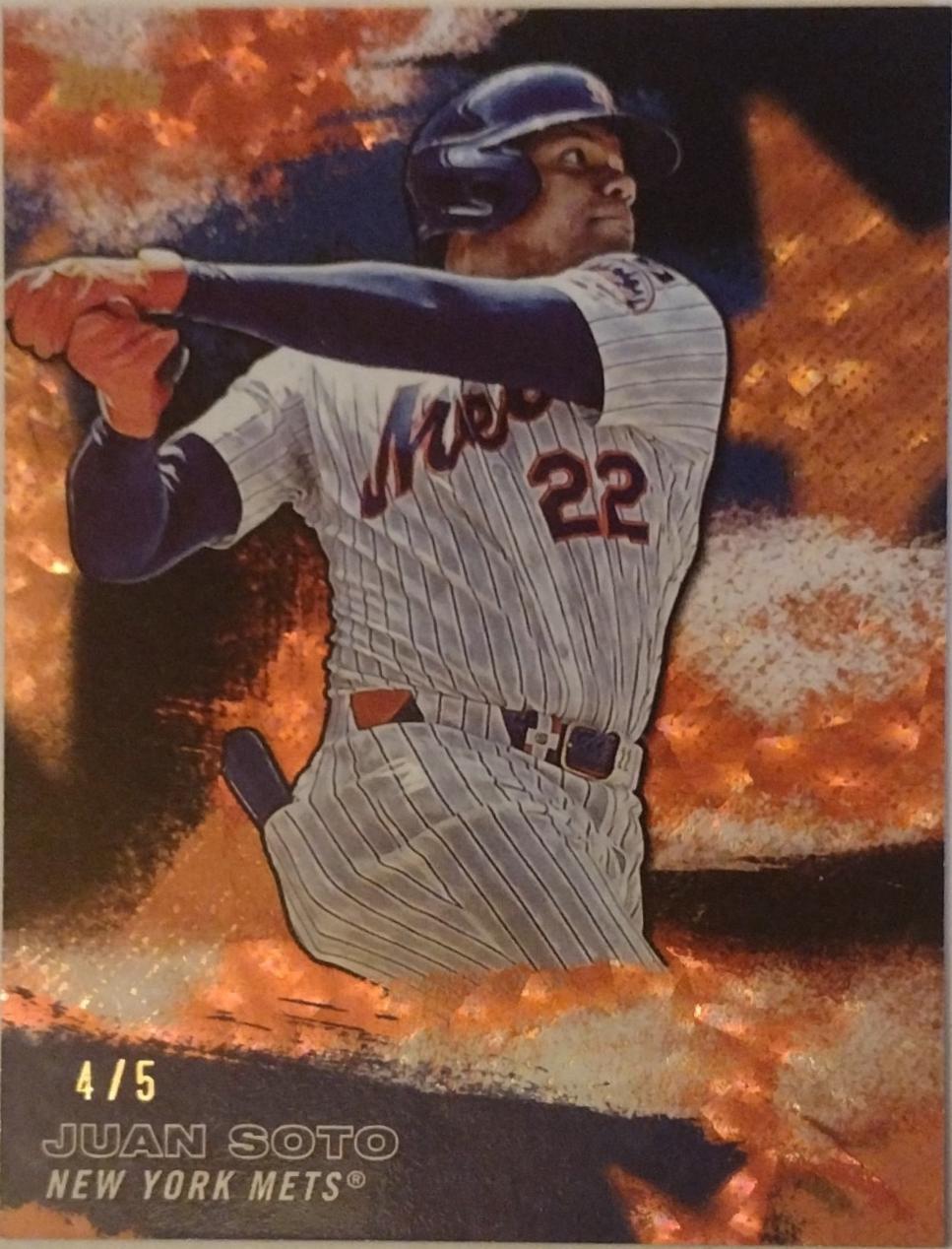 Juan Soto [Orange Crackleboard Foil] #SMLB-23