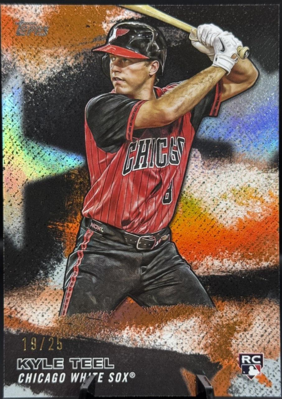 Kyle Teel [Orange Crackleboard Foil] #SMLB-28